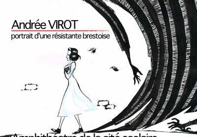 D’hier à aujourd’hui, Andrée Virot, portrait d’une résistante brestoise, un docu-fiction du Collège de l’Harteloire