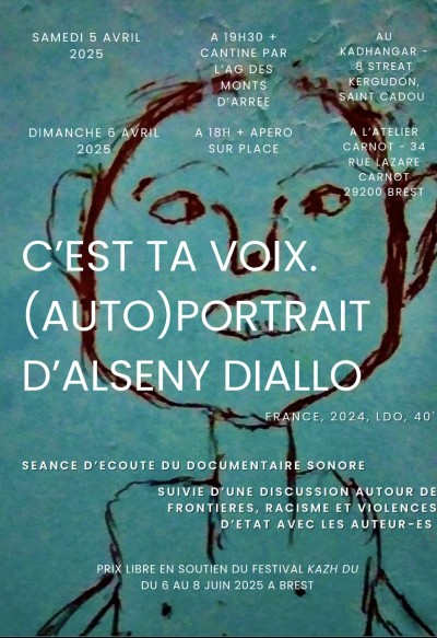 C'est ta voix. (Auto)portrait d'Alseny Diallo